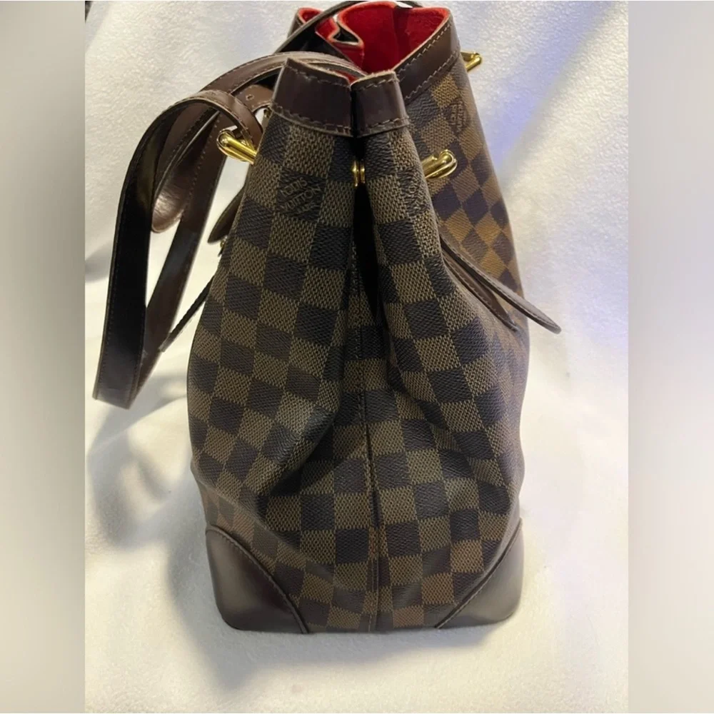 Louis Vuitton Brown Damier Ebene Canvas Shoulder Bag